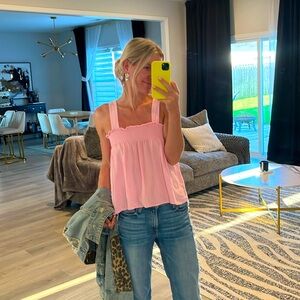 Petal and pup pink tank size 0